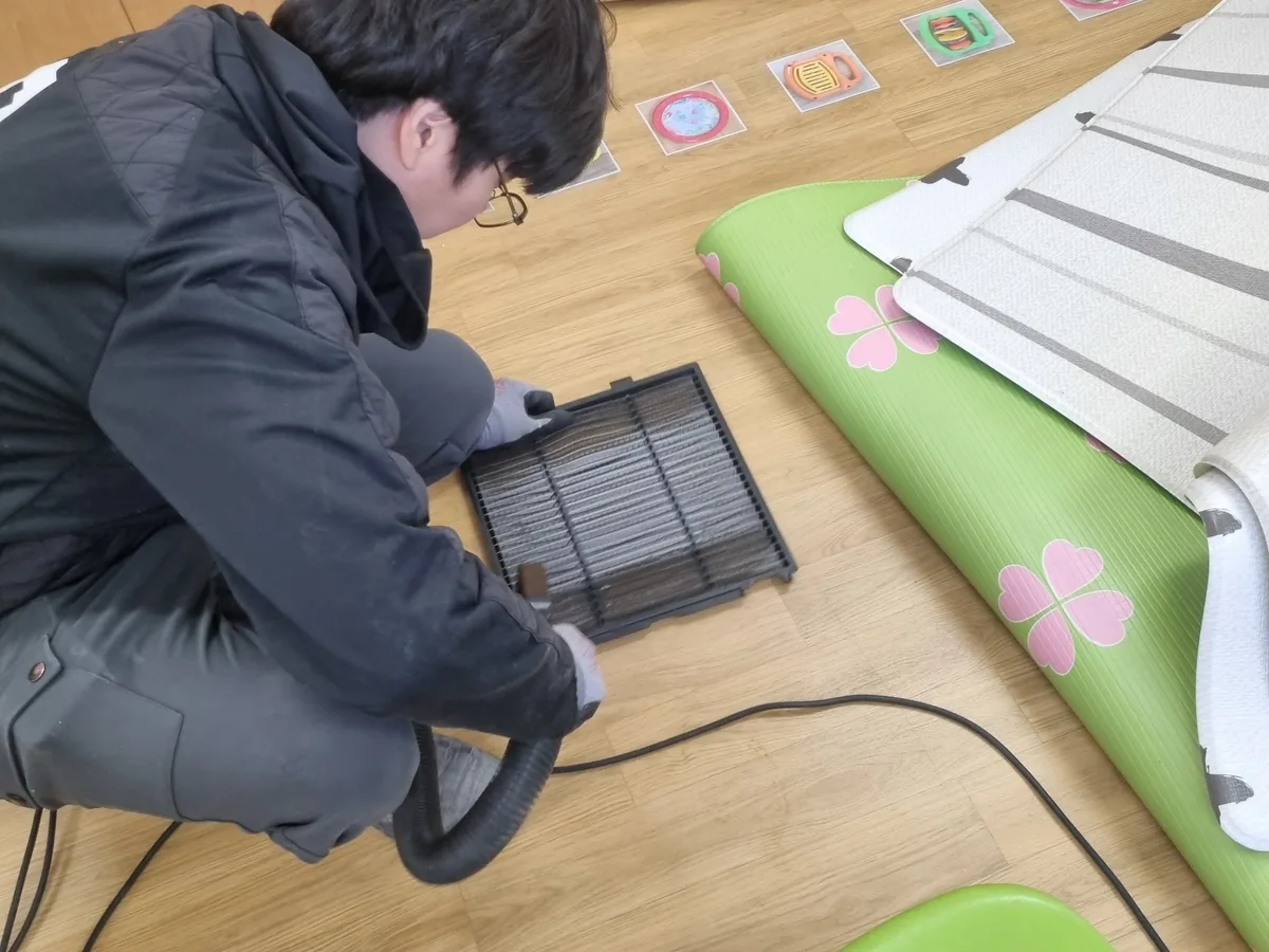해운대구 재송동 방역 현장 사무실·회의실 위생청소 사례 - 행진크린