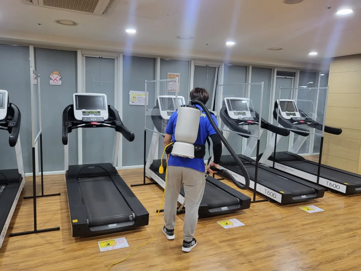 강서구 신호동 헬스장 탕비실 직원 휴게공간 위생청소 사례 - 행진크린